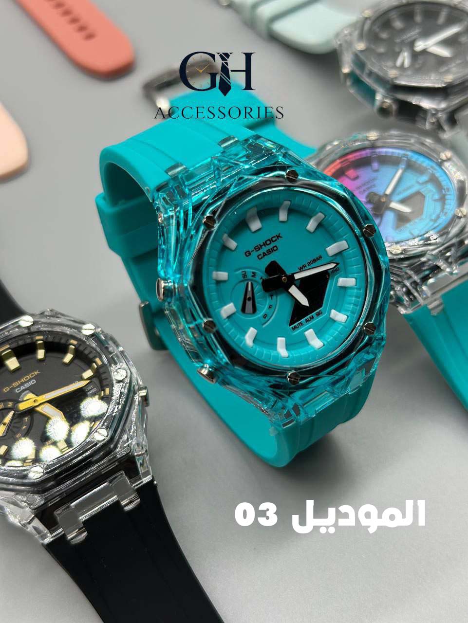 ساعة يد جي شوك 2025 بالعلبة والضمان