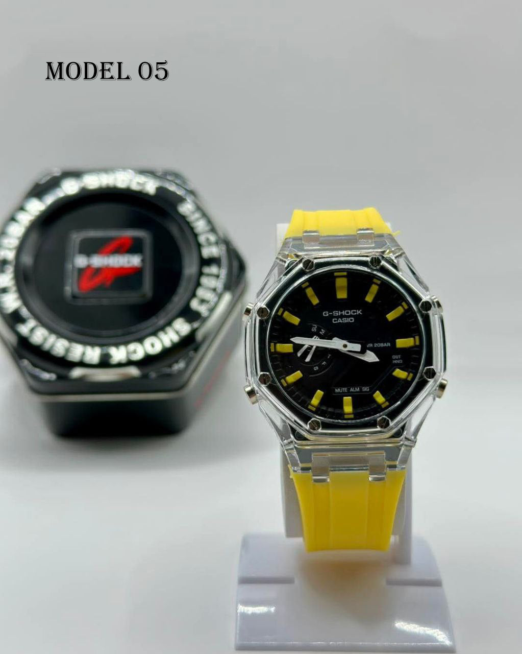 ساعة يد جي شوك 2025 بالعلبة والضمان